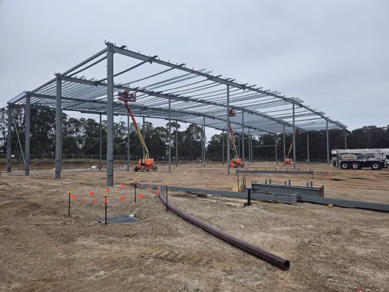 Structural Steel for Marsden Park Distribution Warehouse
